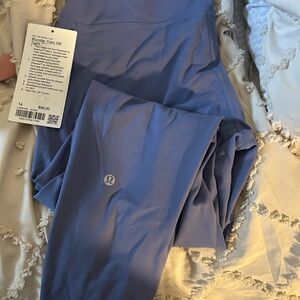 Lululemon leggings pretty blue color